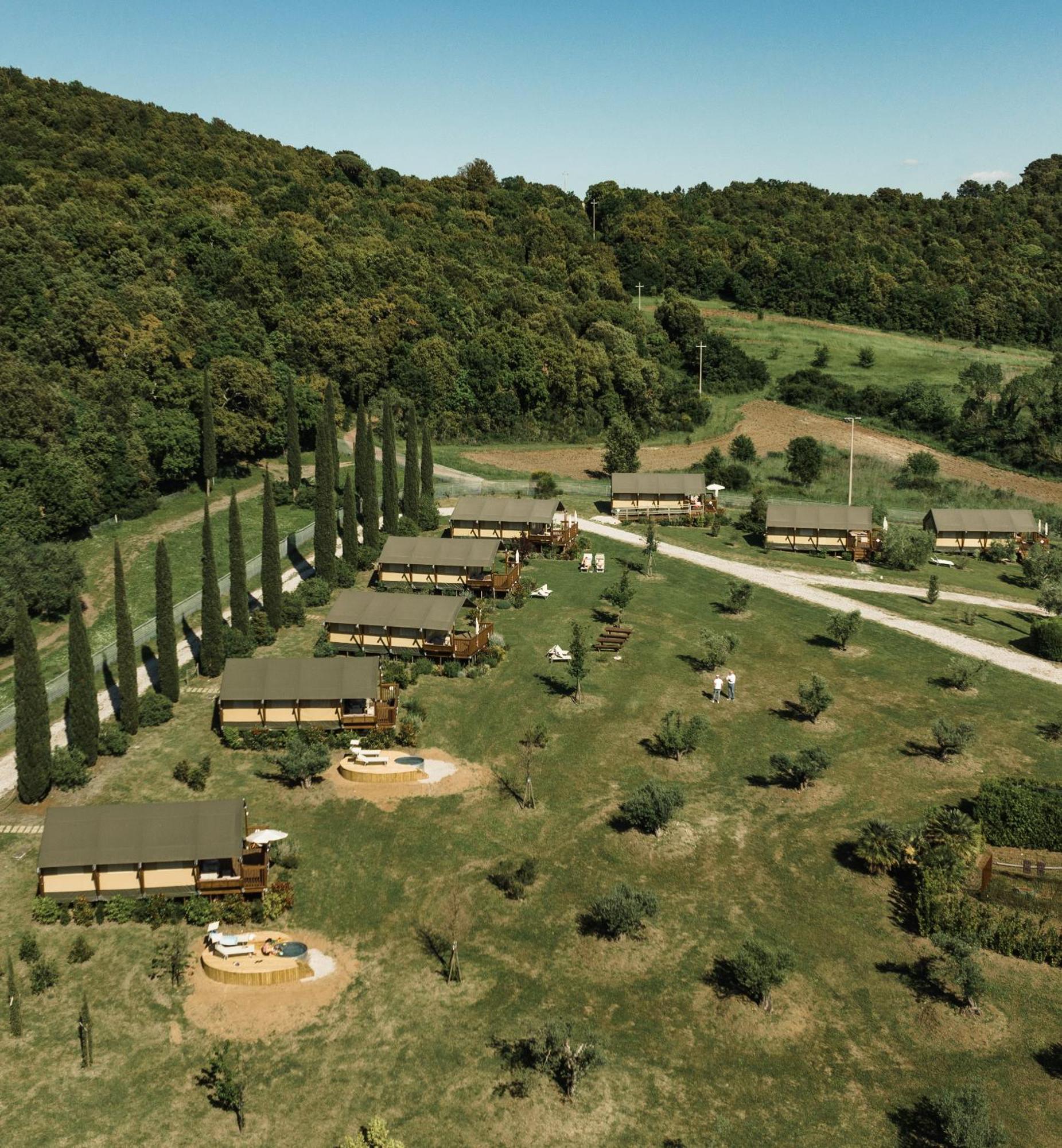 Hotel Glamping Le Tegole Riparbella Exterior foto